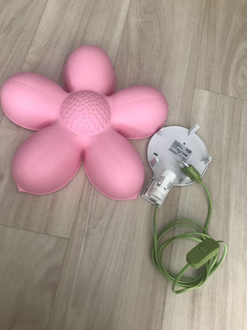 Ikea Flower Wall Lamp Lighting Furniture Home Decor Lighting Supplies On Carousell