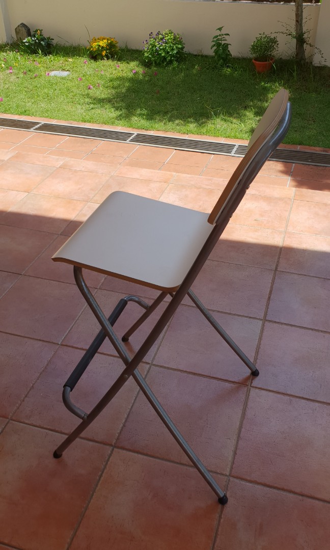 Ikea Franklin Foldable Bar Stool 2 Units Furniture Tables Photo