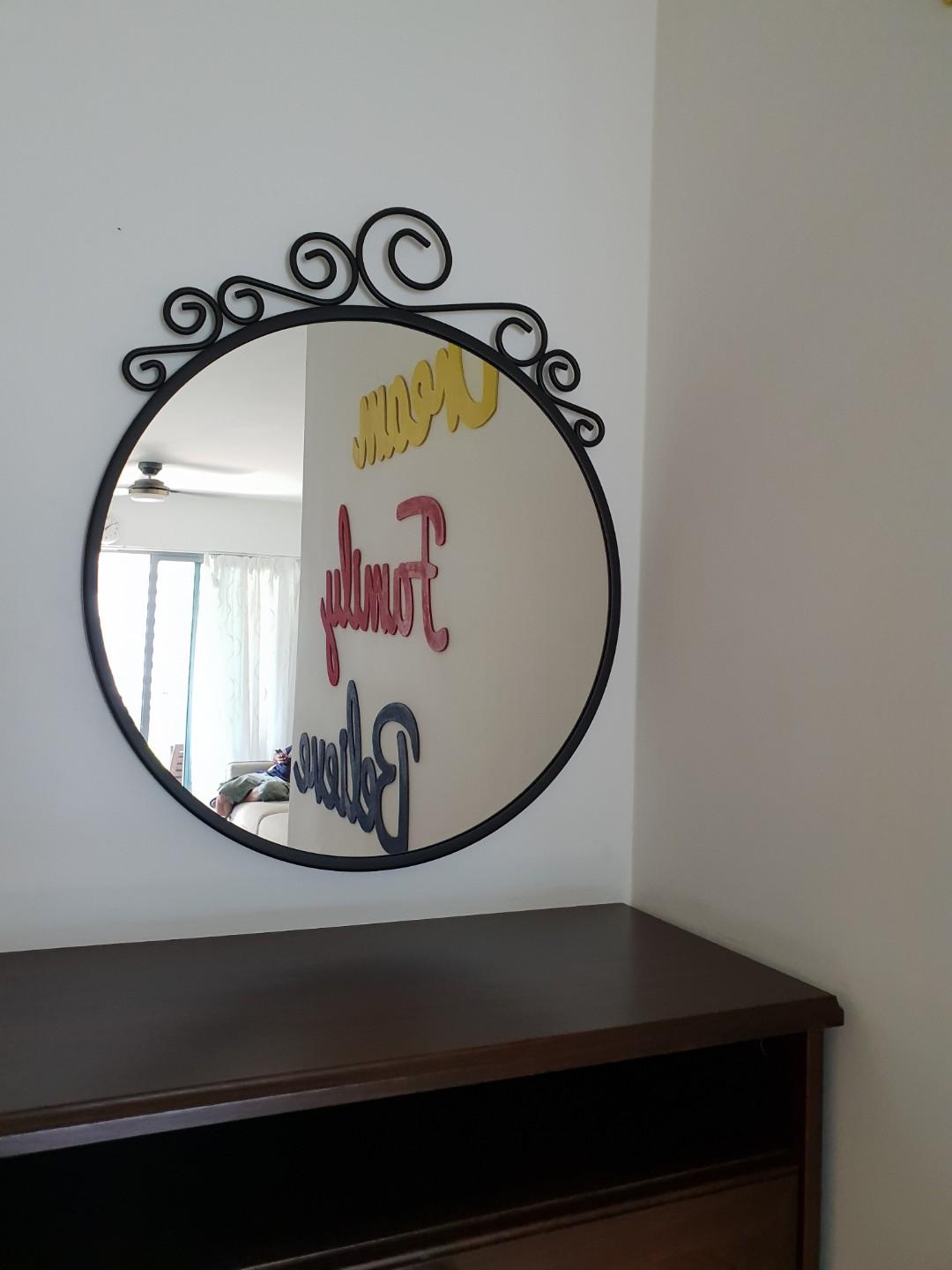 Ikea Wall Mirror Furniture Home Decor Others On Carousell