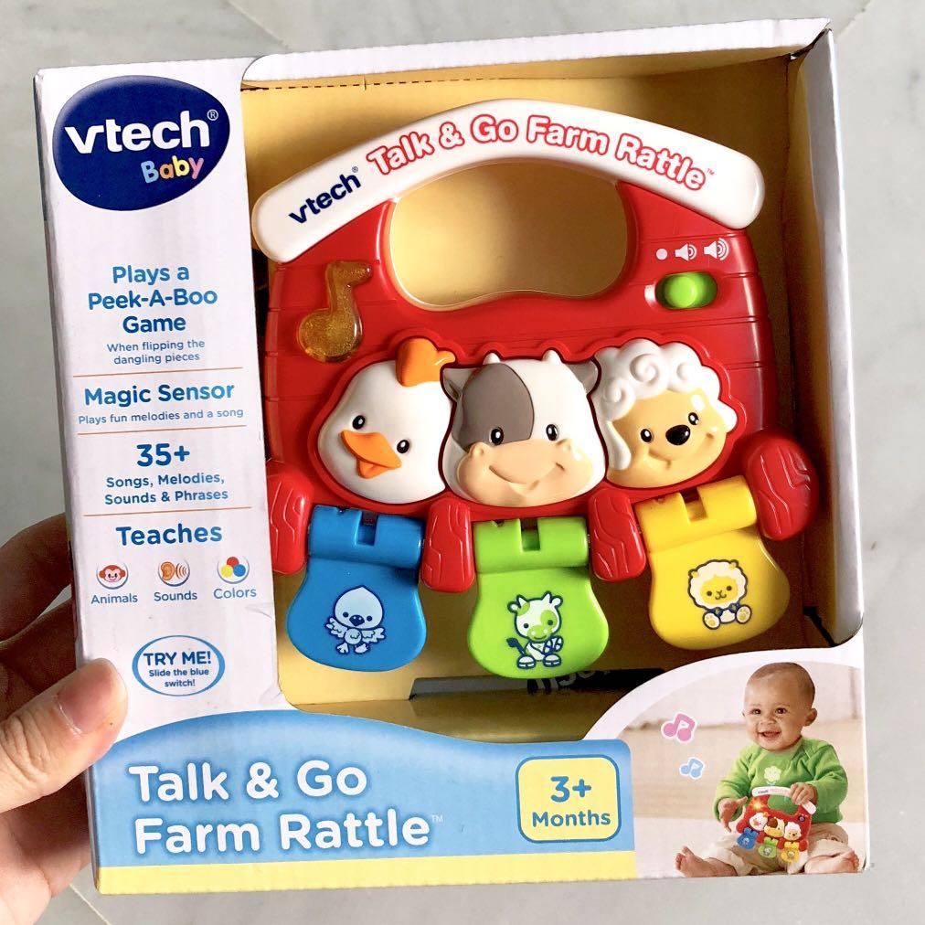 vtech talk and go farm rattle