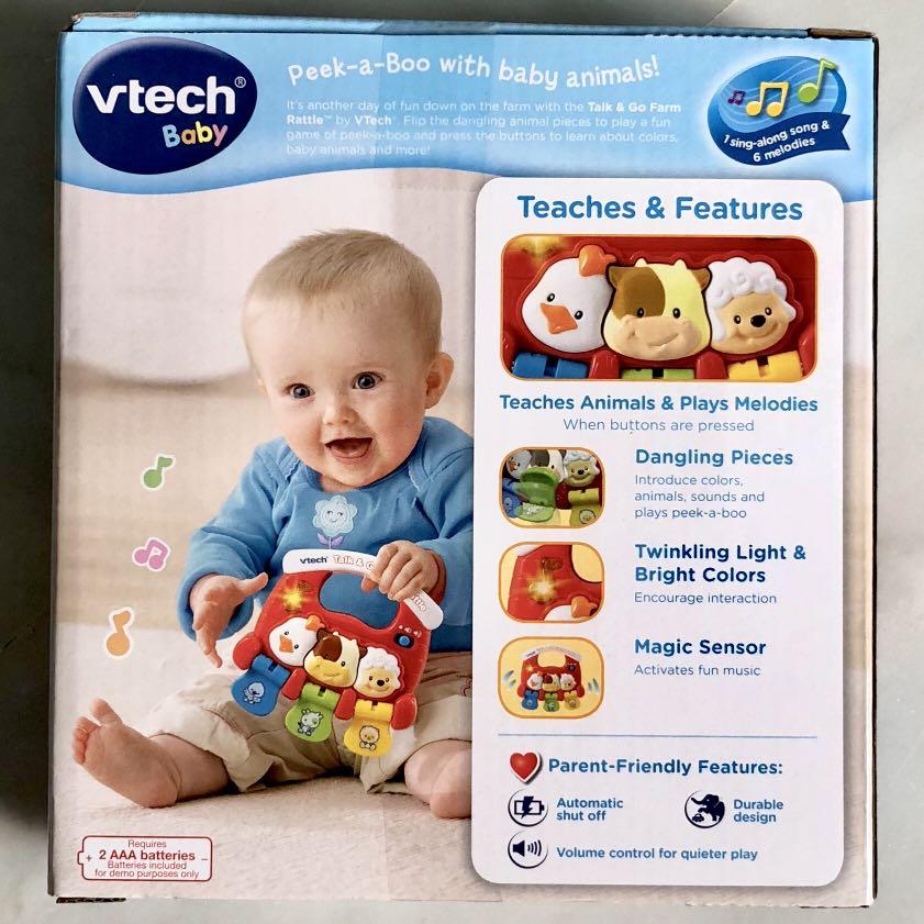 Vtech baby talk and go farm rattle sale