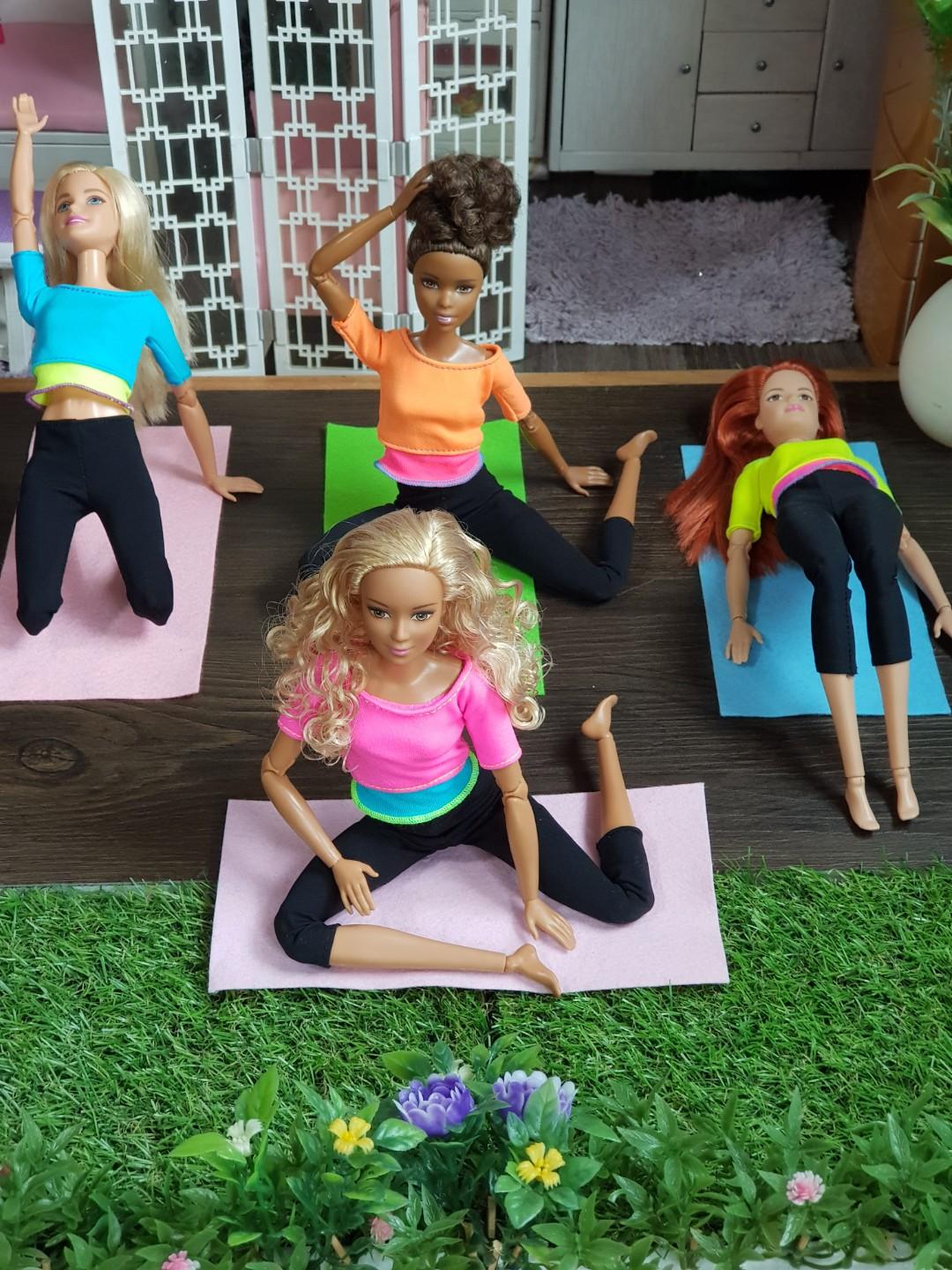 barbie yoga