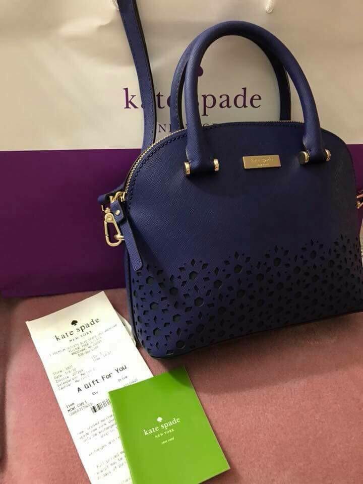 kate spade royal blue crossbody
