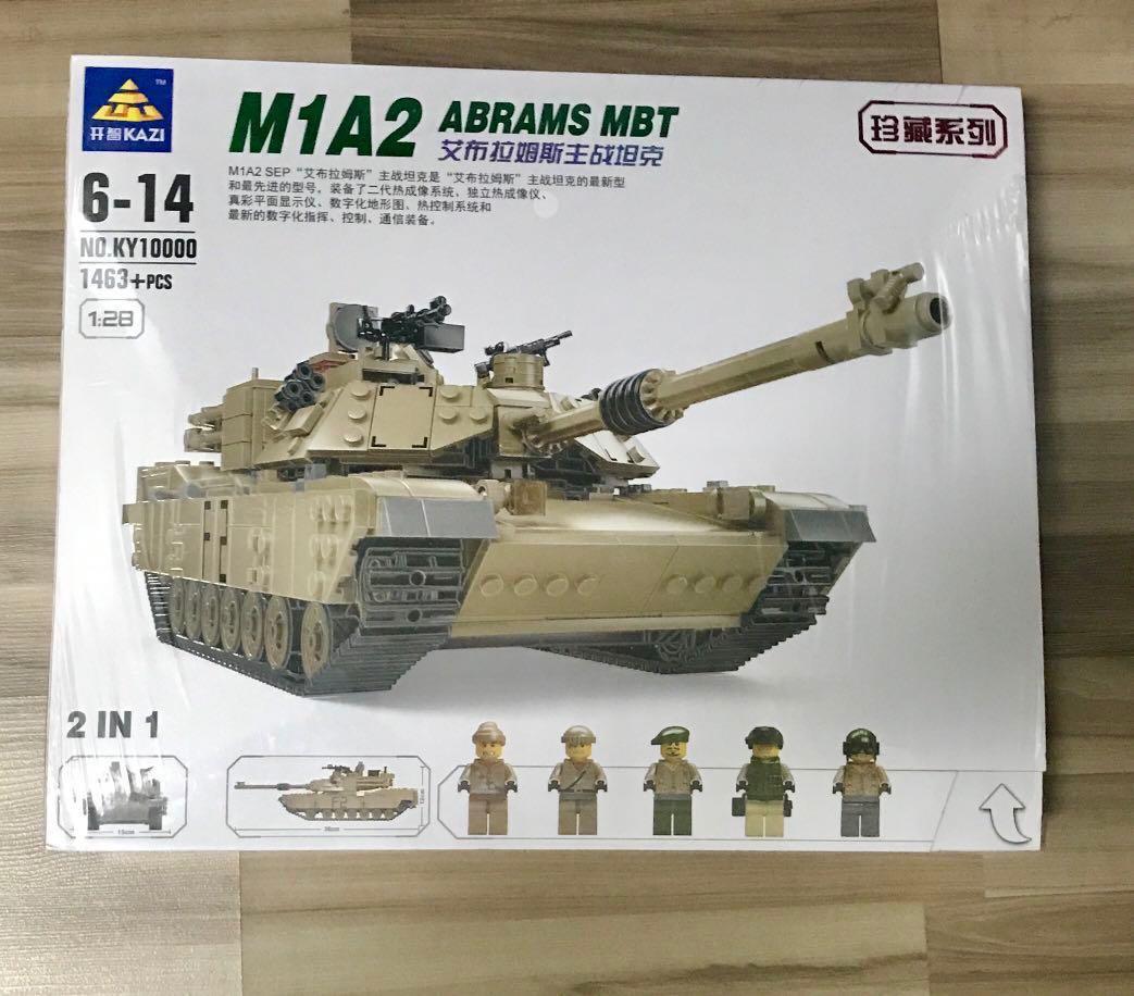 Kazi M1A2 Tank Hobbies Toys Toys Games on Carousell