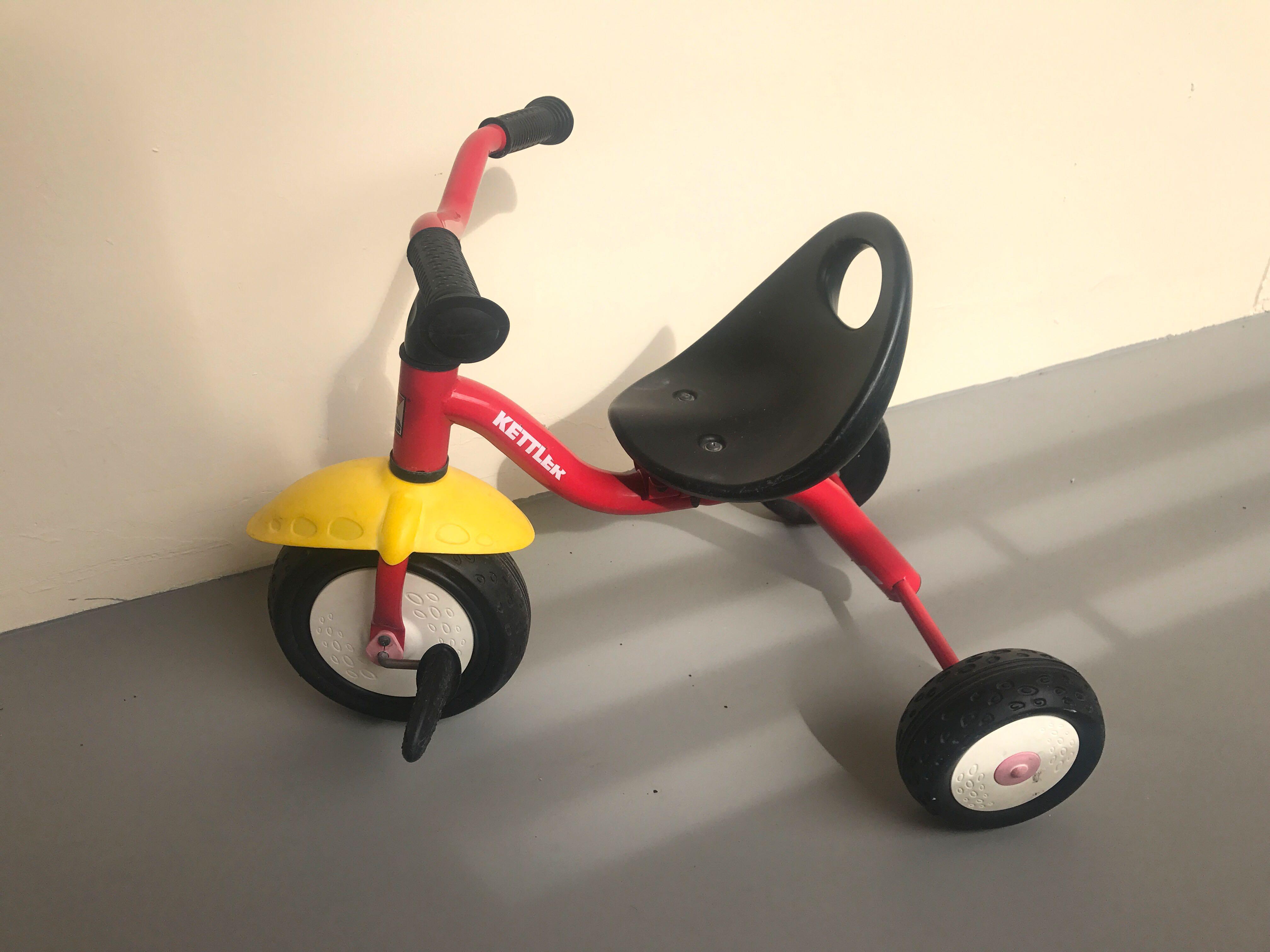 kettler trike with handle