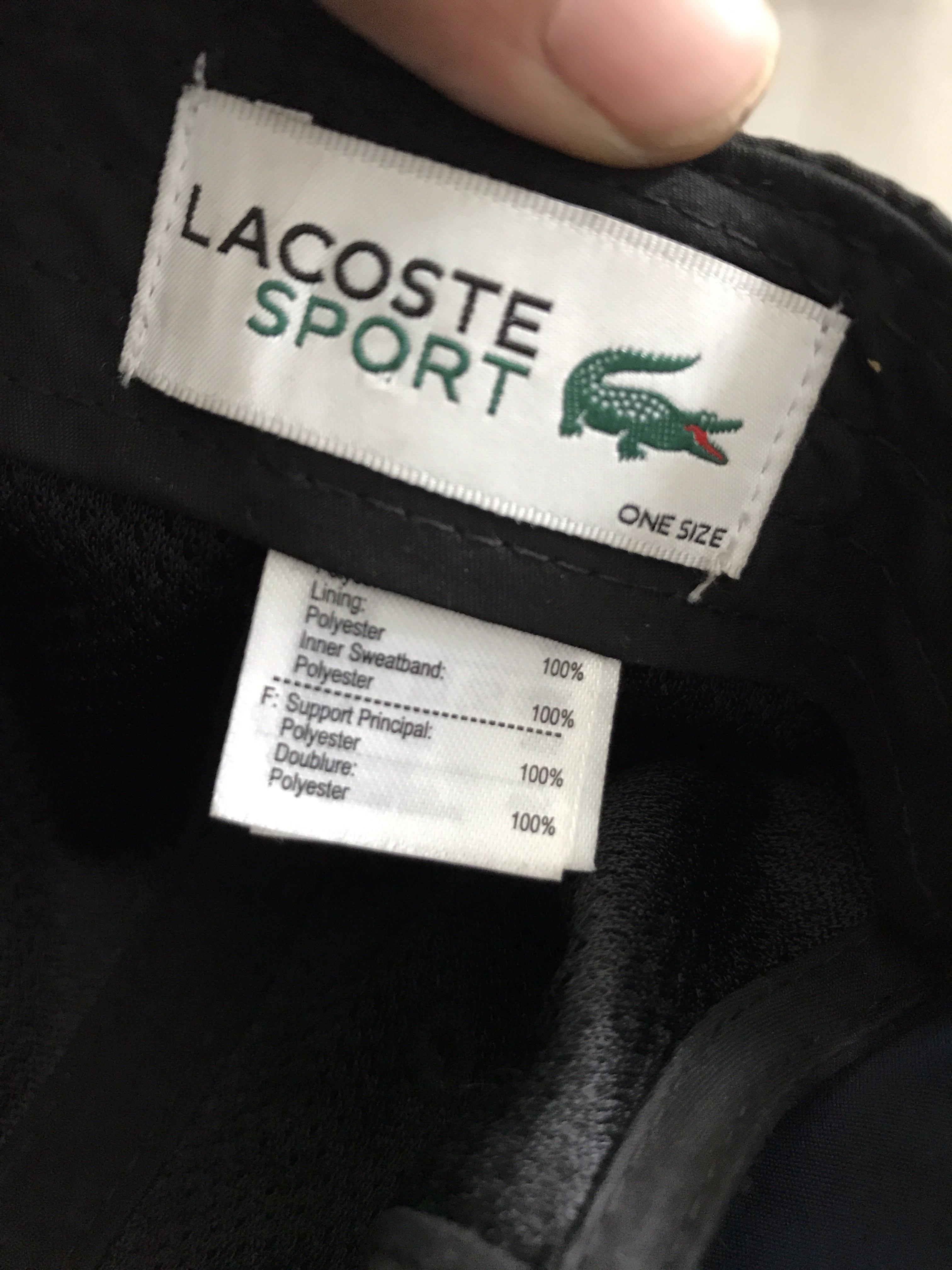Lacoste 6 panel, Men's Fashion, Watches & Accessories, Cap & Hats on ...
