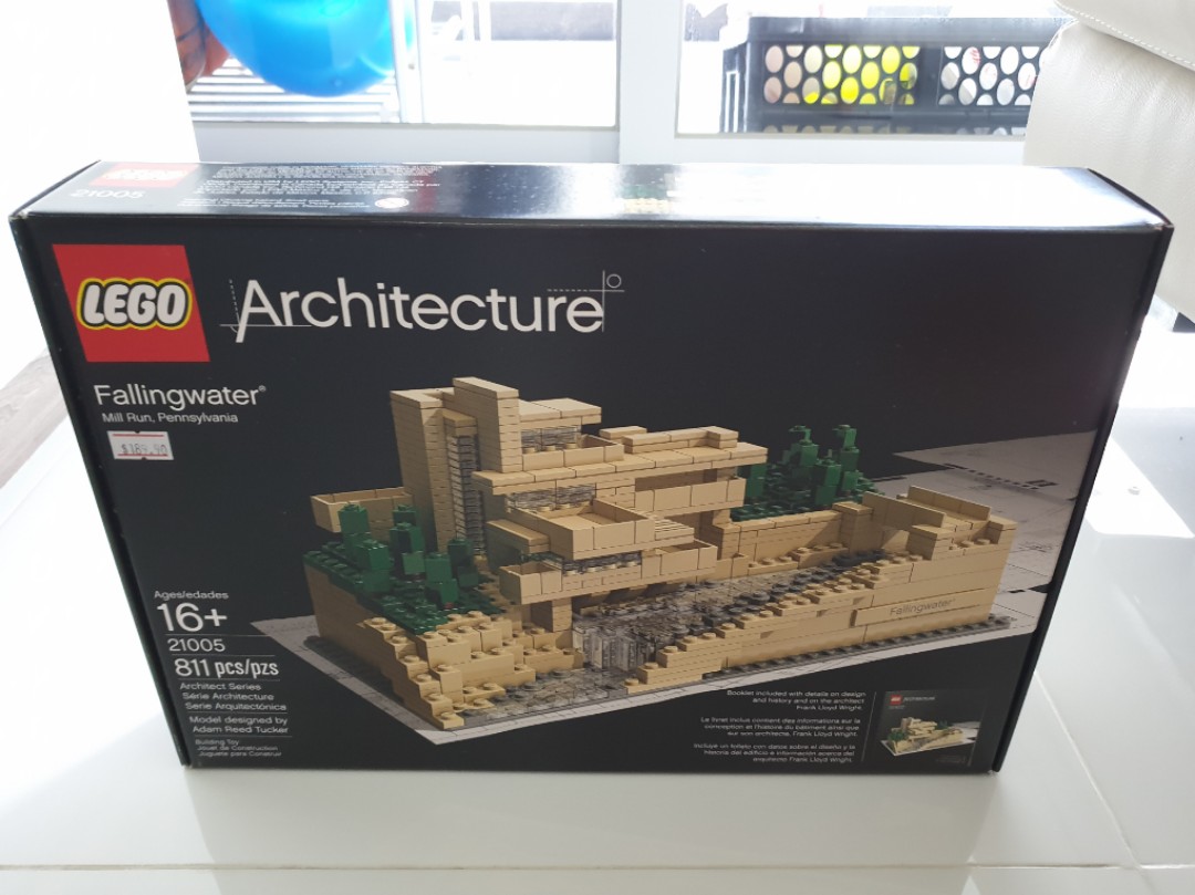 lego architecture fallingwater