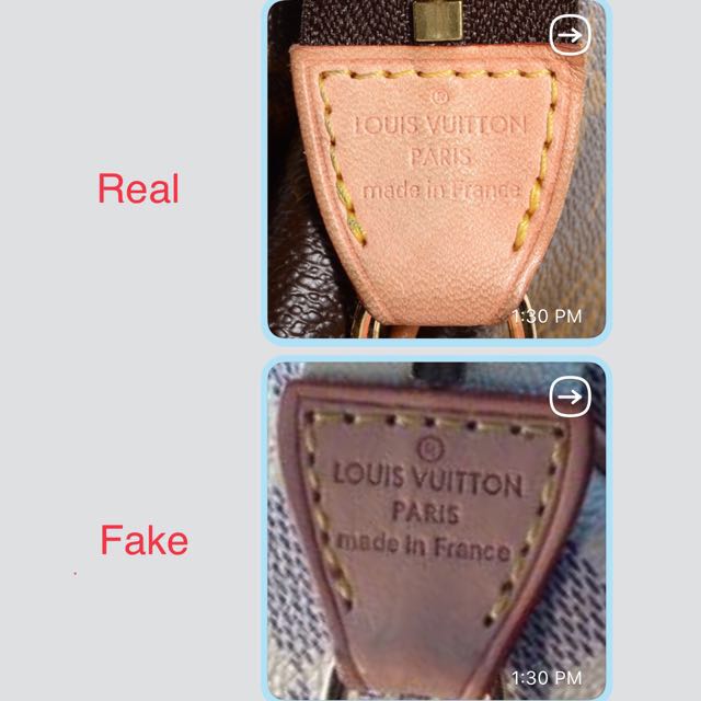 louis vuitton eva clutch fake vs real