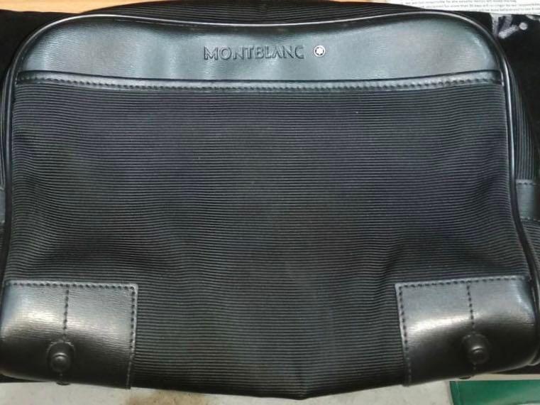 Men Hand Bag Mont Blanc, Fesyen Pria 