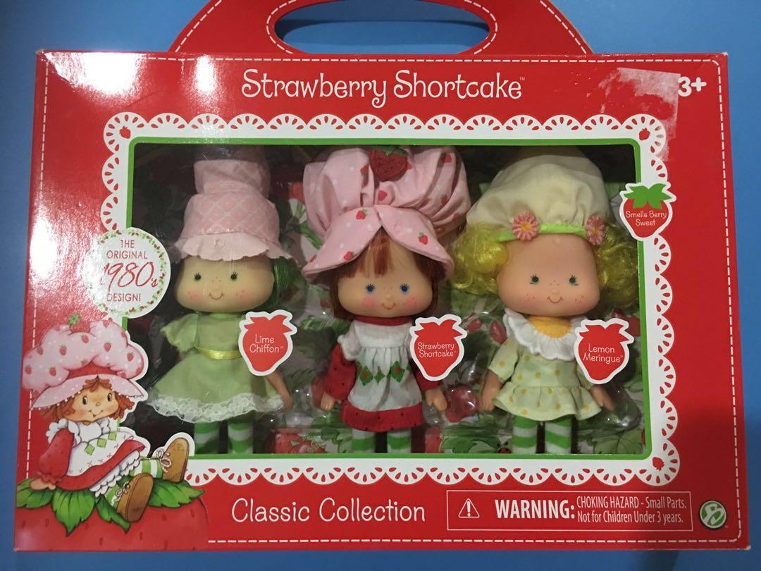 lime chiffon strawberry shortcake doll