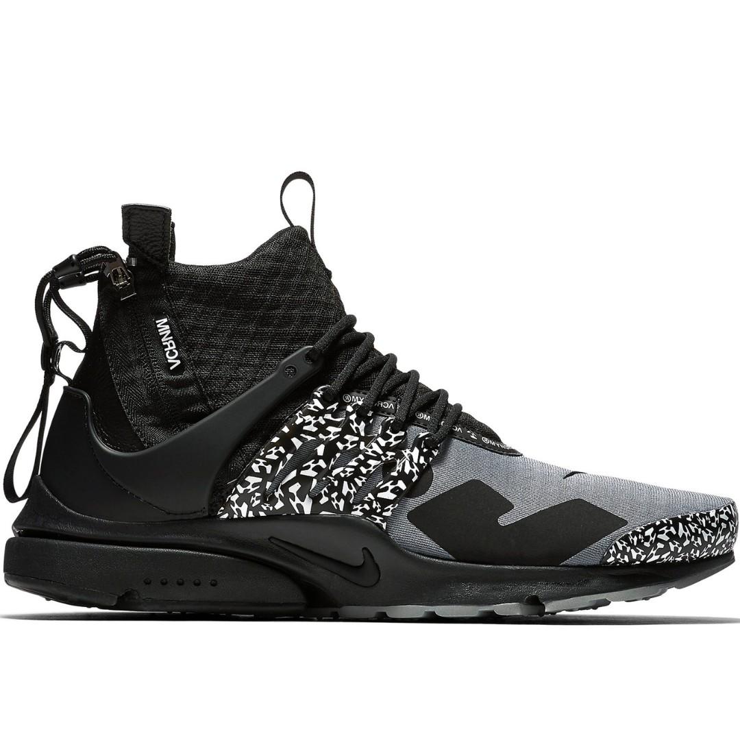 nike air presto mid utility grey