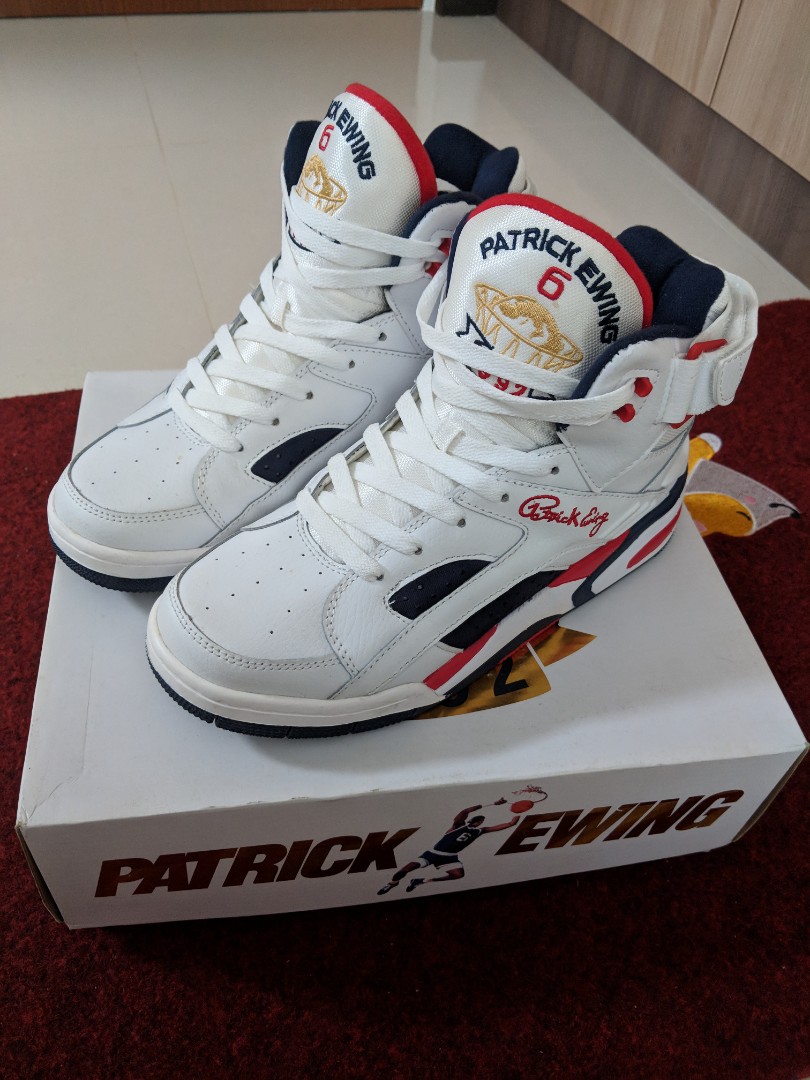 Patrick EWing ECLIPSE White/Navy/Red 