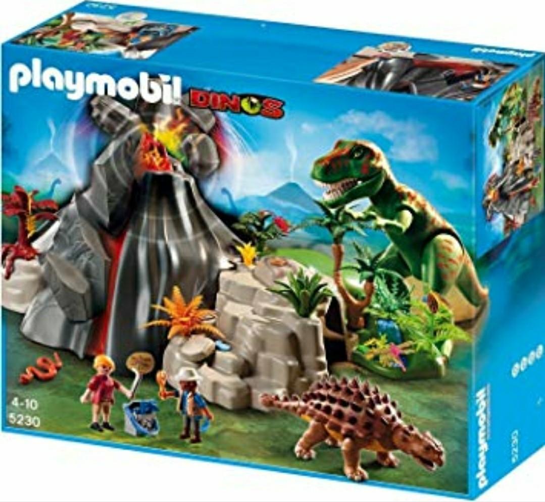 Playmobil 523p - Trex \u0026 Volcano 