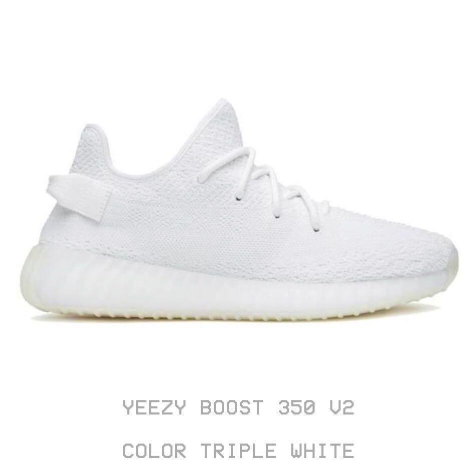 Adidas yeezy clearance triple white 350