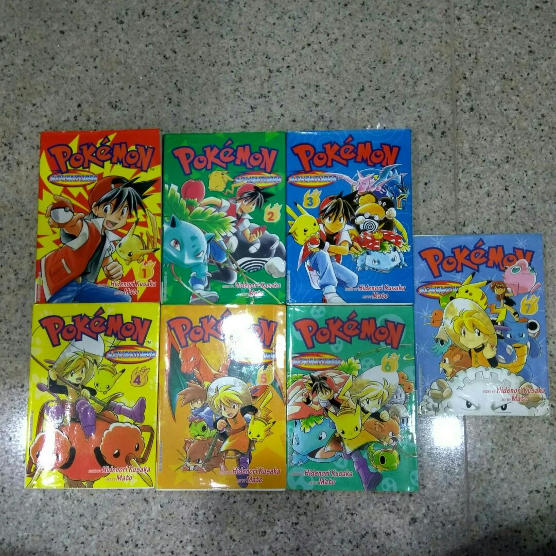 Pokemon Adventures Comics Books Stationery Comics Manga On Carousell