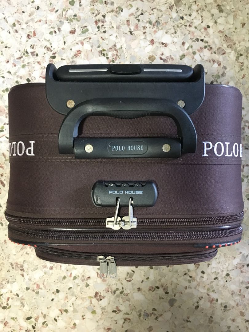 Polo House Luggage Hobbies Toys Travel Luggage on Carousell