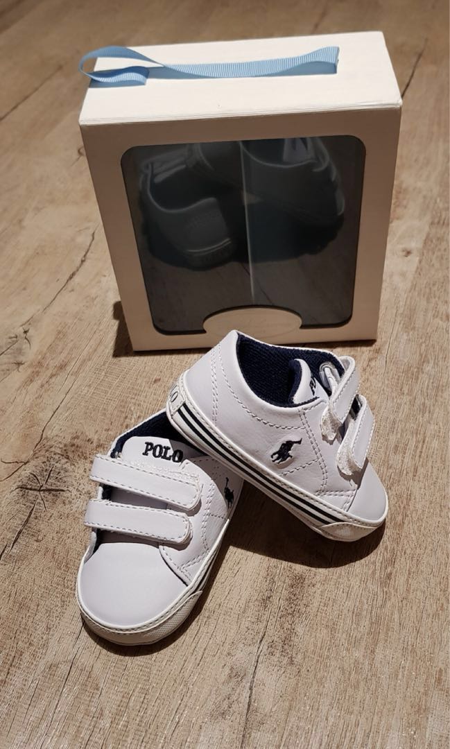 Polo Ralph baby boy shoes New 6-9 