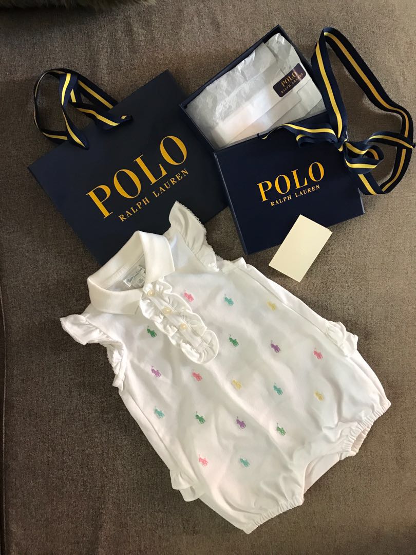 ralph lauren baby girl gift set