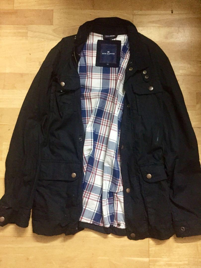 REDUCED Original M S Blue Harbour Jacket Men s Fashion Coats Jackets and Outerwear on Carousell