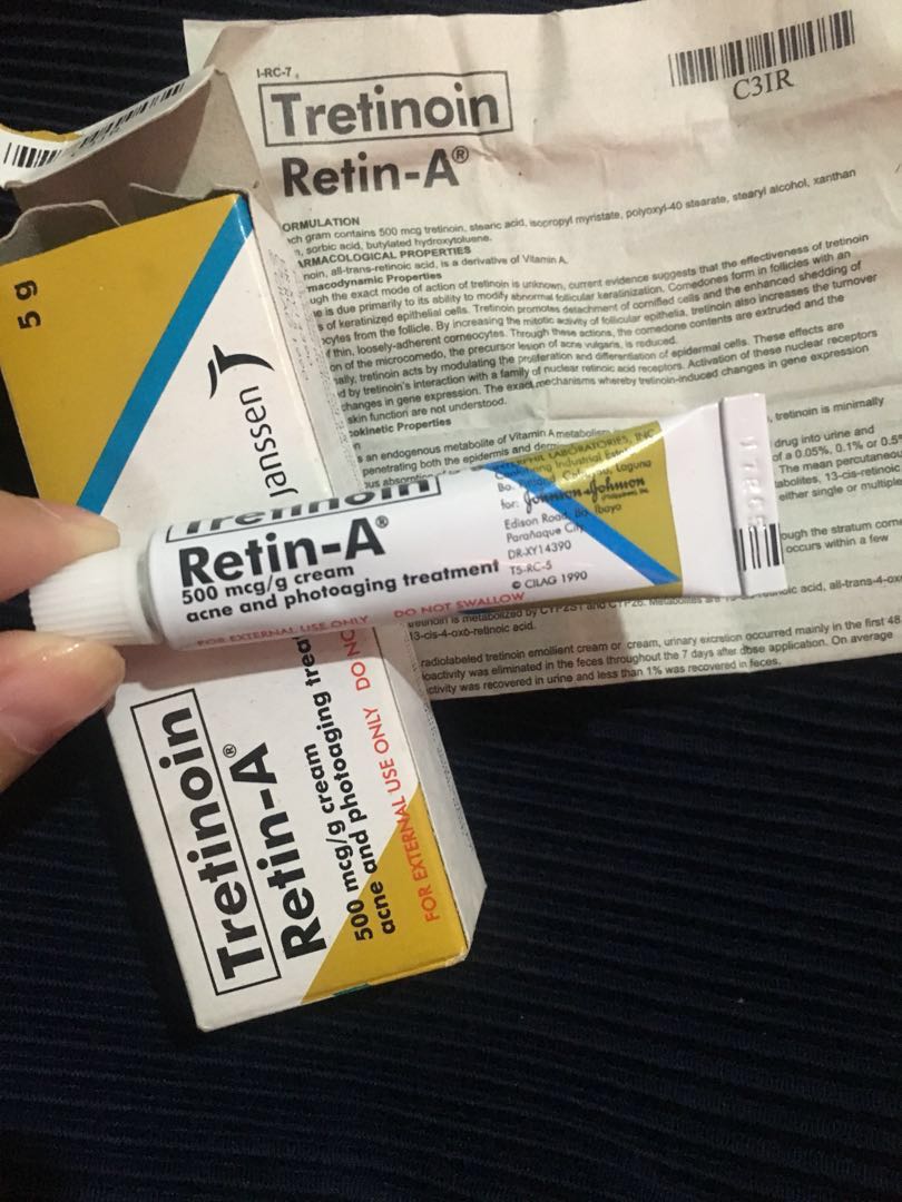 vit a cream for acne