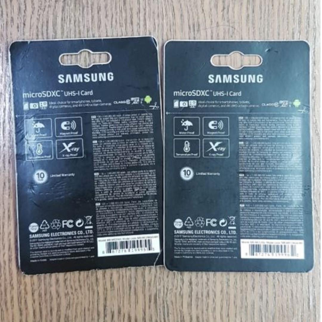  SAMSUNG (MB-ME128GA/AM) 128GB 100MB/s (U3) MicroSDXC EVO Select  Memory Card with Full-Size Adapter : Electronics
