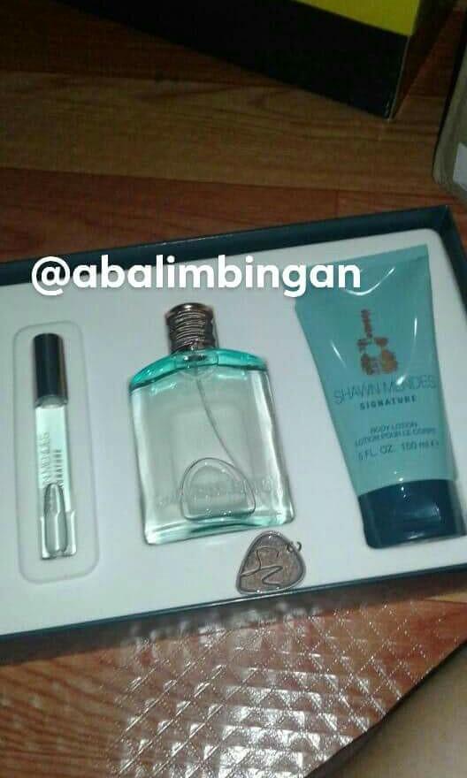 Shawn Mendes Gift Set Perfume Health Beauty Perfumes Nail Care Others On Carousell
