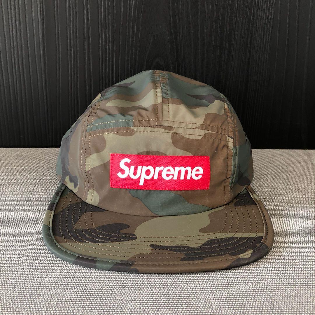 Supreme reflective camo cap online