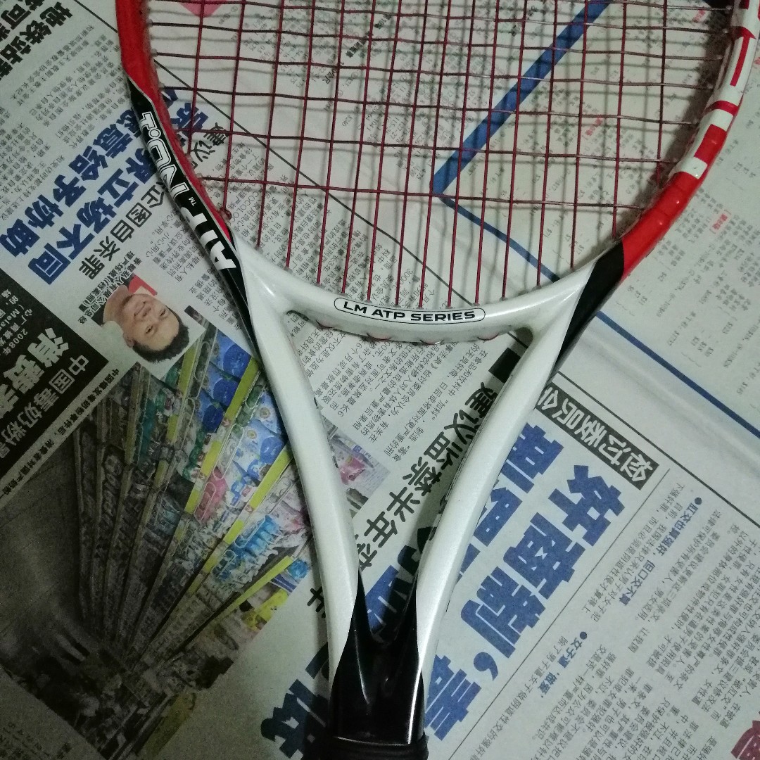 Tennis Racquet Head LM ATP Series (scratches on frame)(Grip 3 : 4-3/8 ...