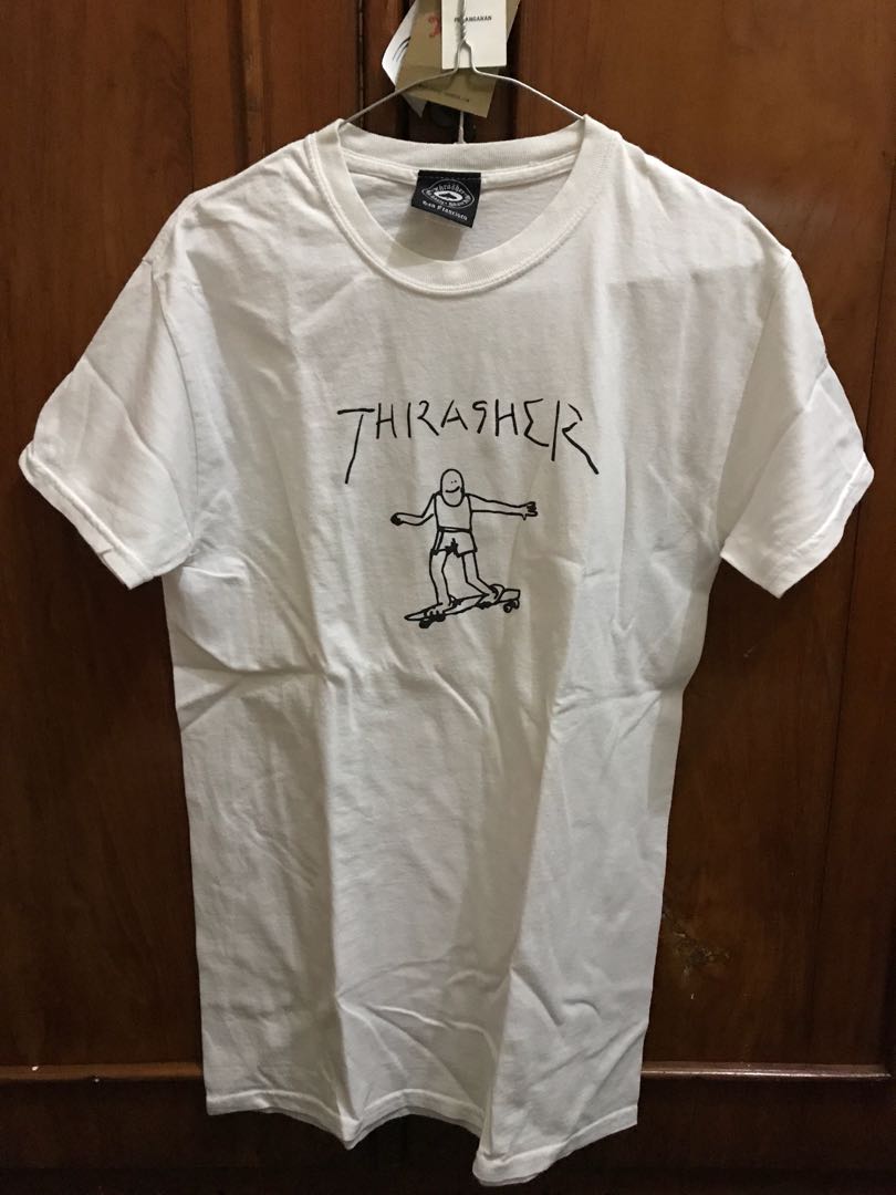 Thrasher Gonz T Shirt S, Fesyen Pria 