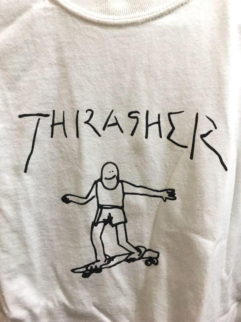 Thrasher Gonz T Shirt S, Fesyen Pria 
