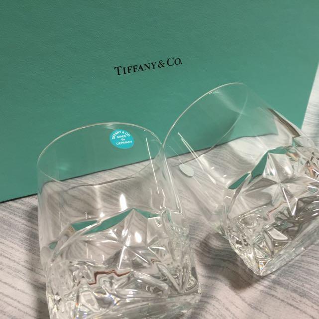 tiffany crystal whiskey glasses