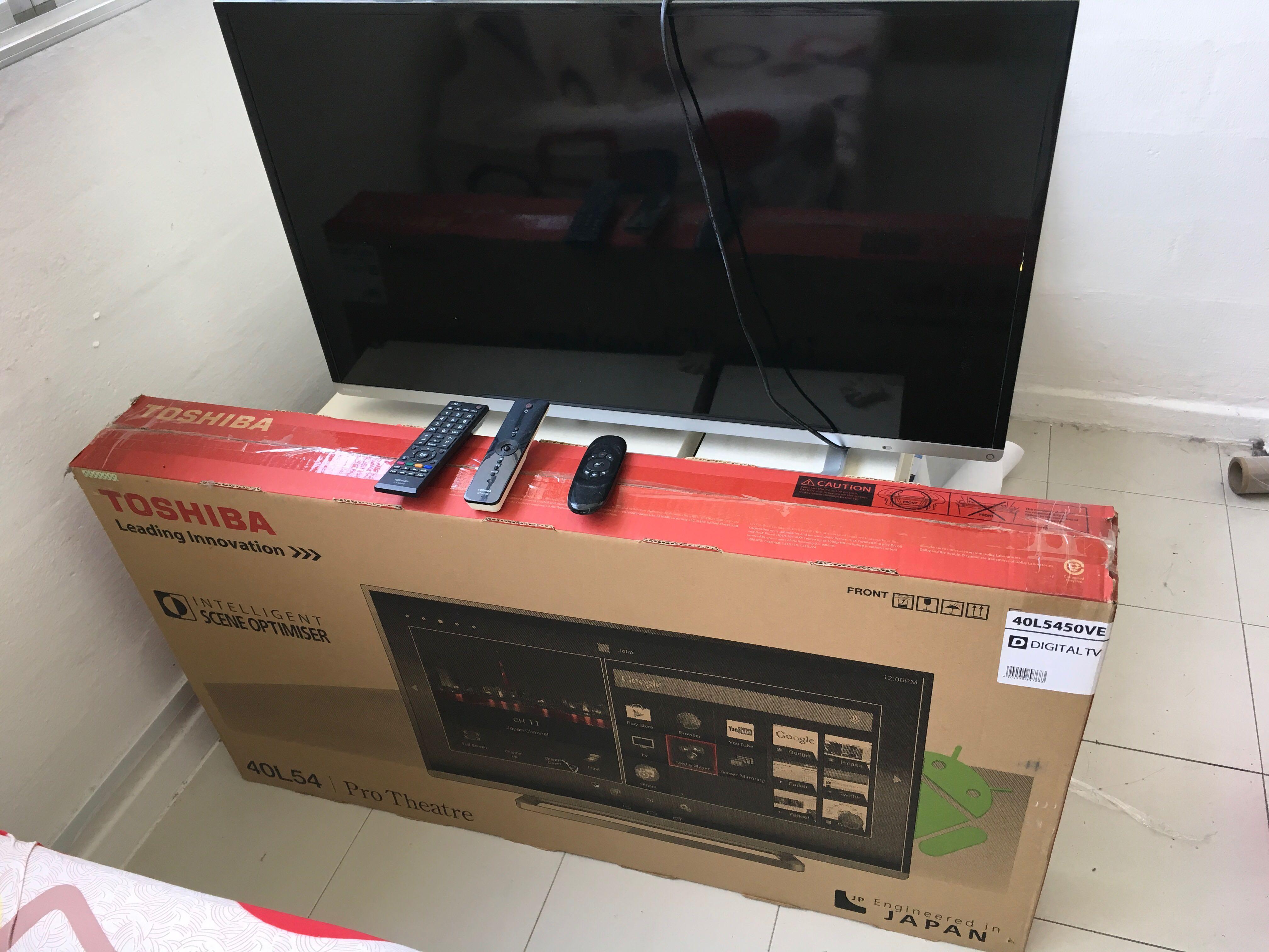 toshiba smart tv google home