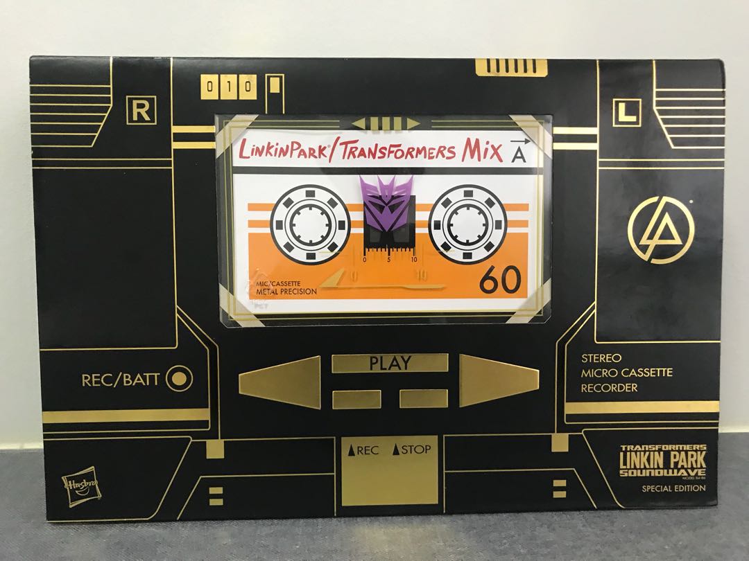 Transformers Linkin Park Soundwave, Toys & Games, Bricks & Figurines on Carousell