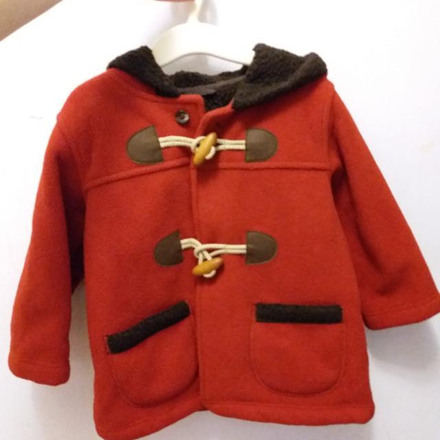 fleece duffle coat