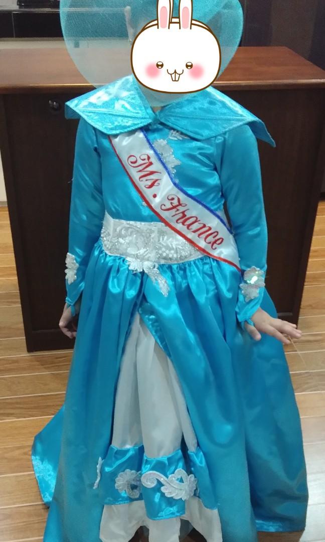 United Nations Un Costume Ms France Or United Kingdom Or Other European Country Babies Kids Girls Apparel On Carousell