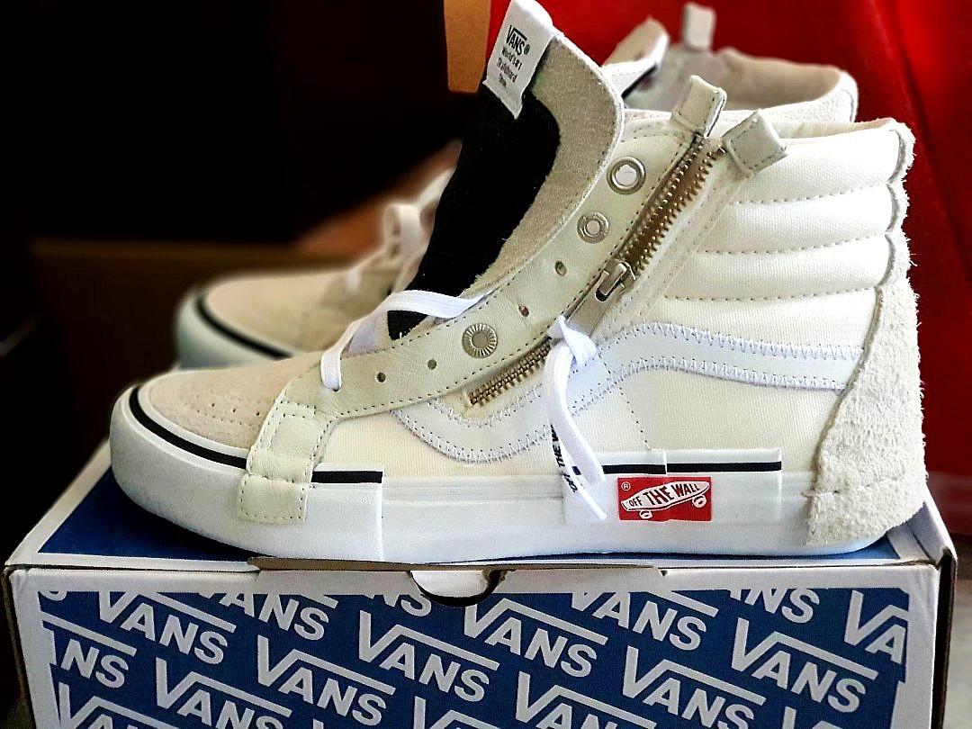Vans sk8 hi cap lx marshmallow cheap