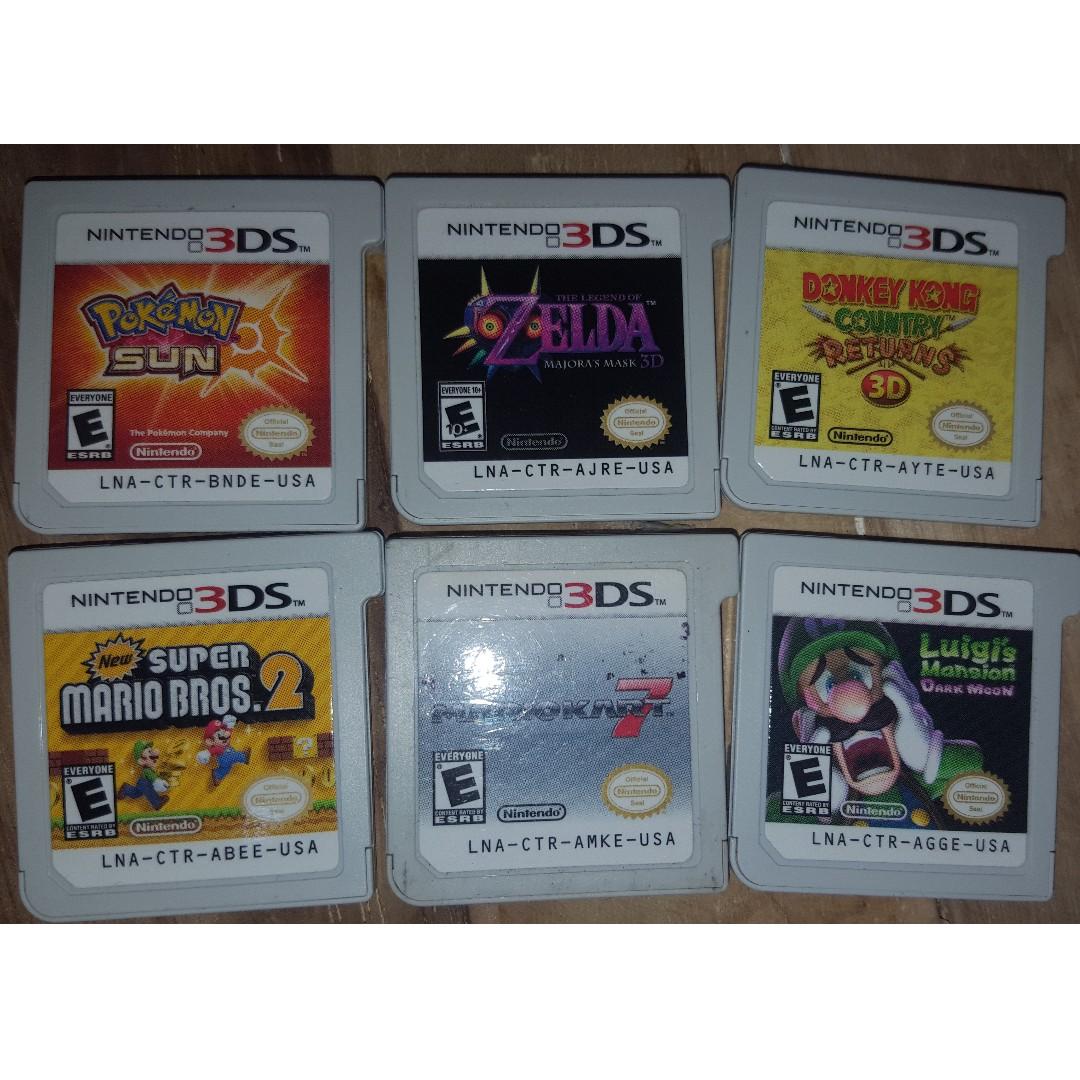 used nintendo 3ds games