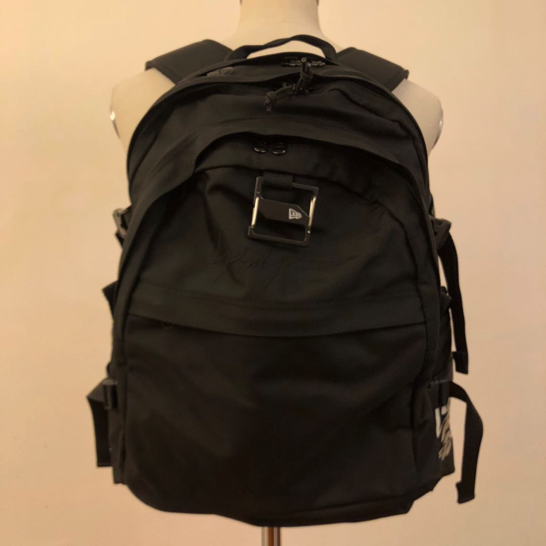 Yohji Yamamoto x New Era backpack, 名牌, 手袋及銀包- Carousell