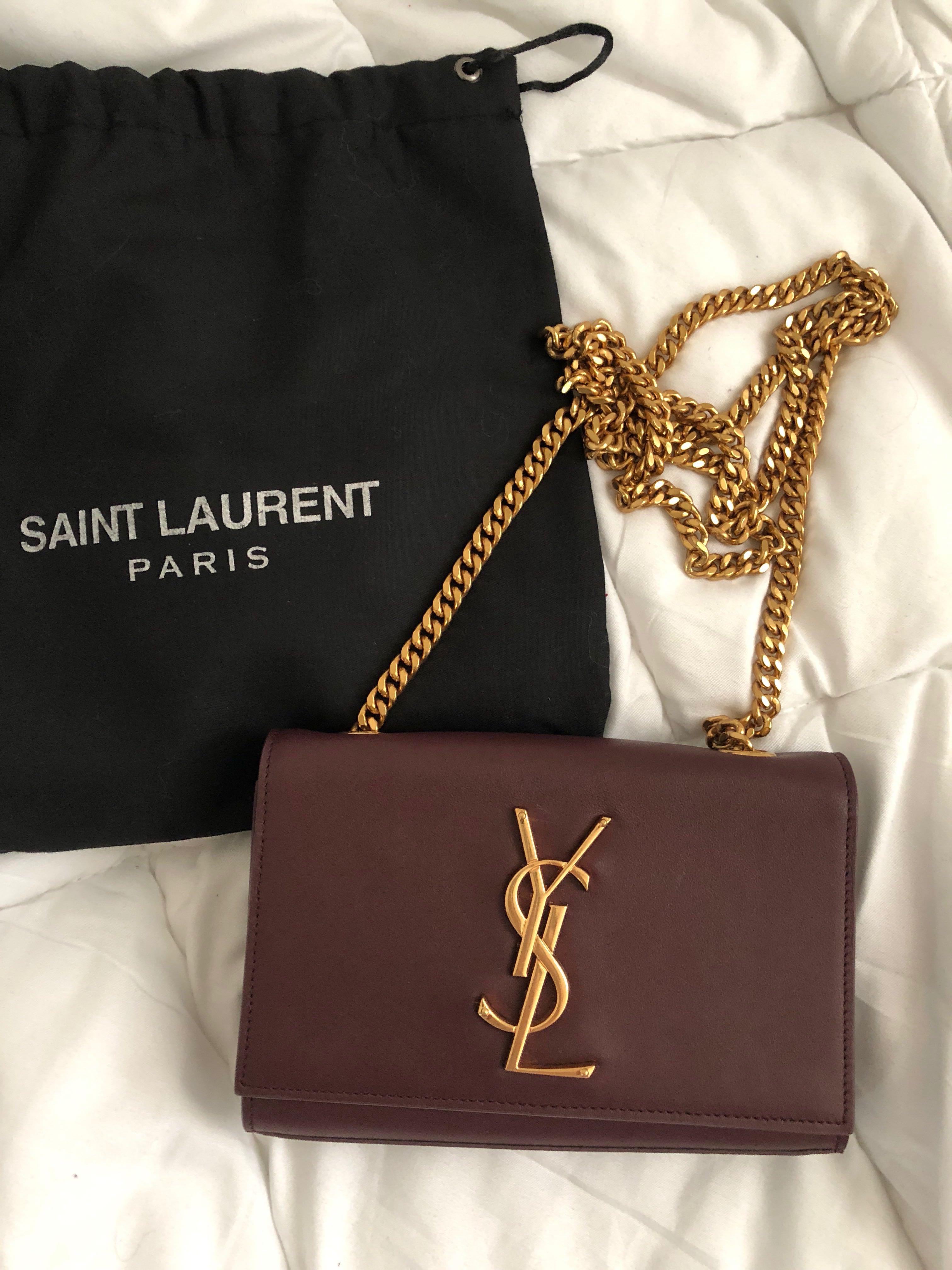 YSL Saint Laurent Mini Monogram Kate Bag Luxury Bags Wallets