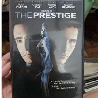 THE PRESTIGE, Christian Bale, Hugh Jackman, Scarlet Johansson DVD Original