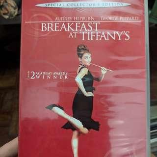 BREAKFAST AT TIFFANY'S Audrey Hepburn, George Peppard, Patricia Neal, Mickey Rooney DVD
