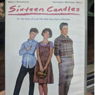 SIXTEEN CANDLES Molly Ringwald, Anthony Michael Hall, Michael Schoffield DVD