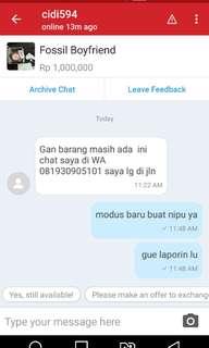 MODUS PENIPU