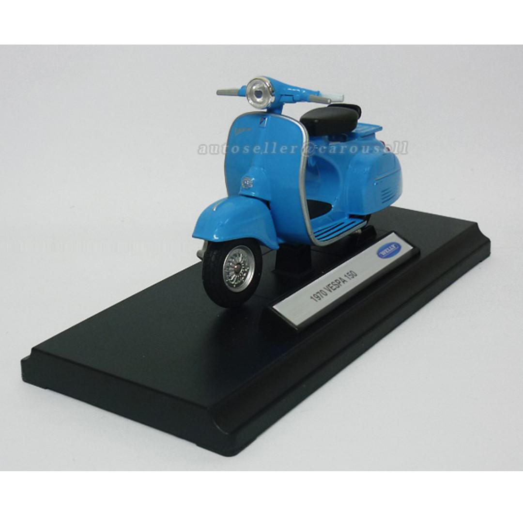 Miniature Vespa DE LUXE 125 Tekno Toys | Échelle 1/30 | Danemark Vintage Boîte