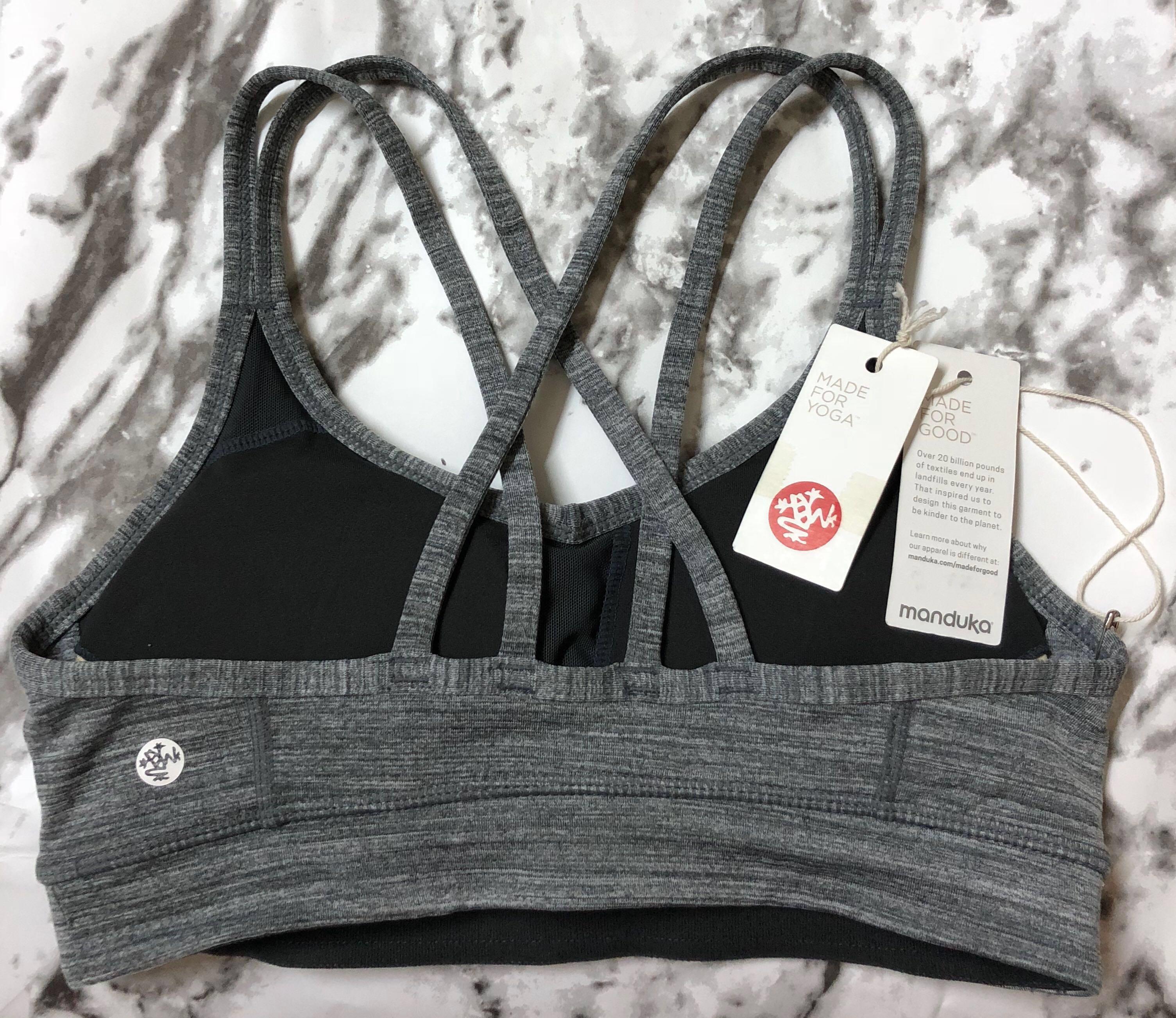 manduka cross strap bra