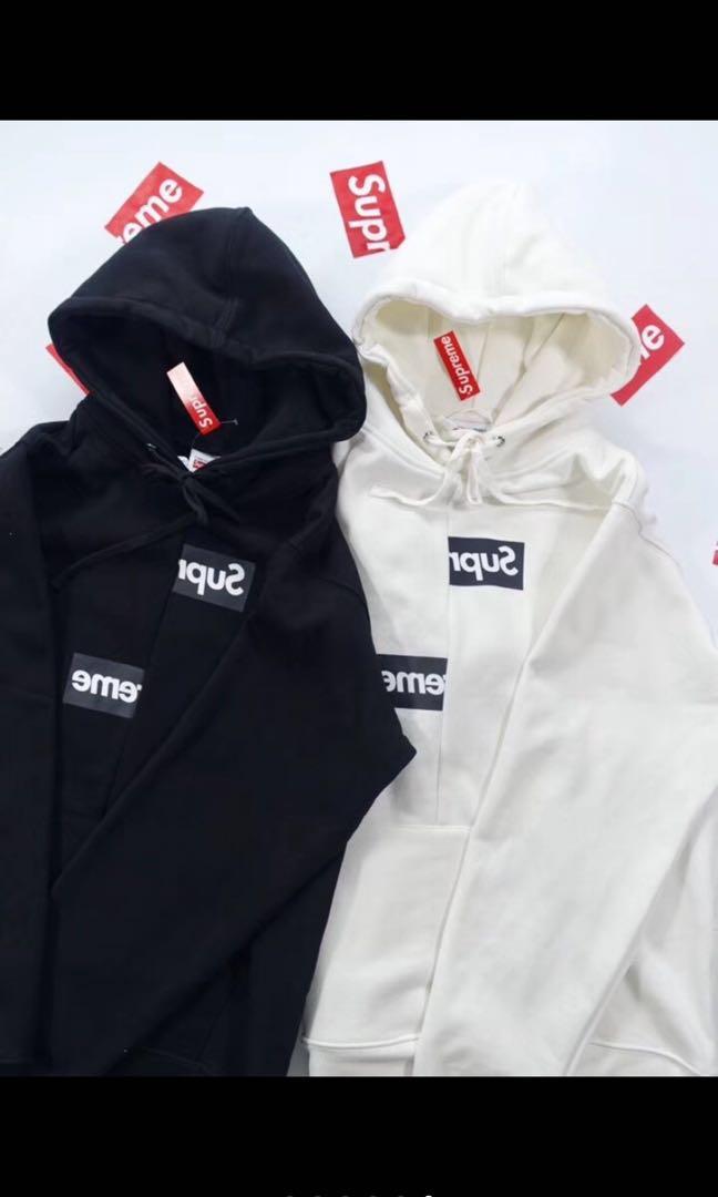 Supreme cdg online hoodie 2018