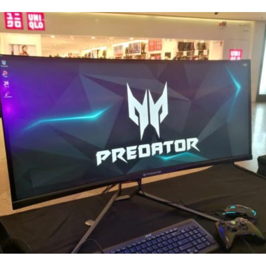 Acer Predator X34p 120hz Gaming Monitor G Sync Gtx Electronics Computer Parts Accessories On Carousell