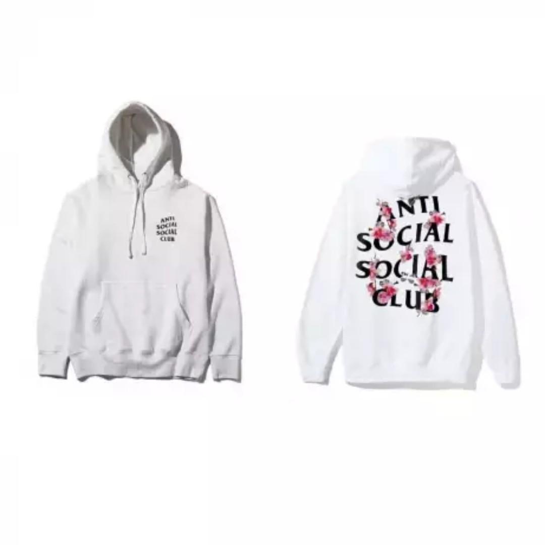 assc kkoch hoodie white