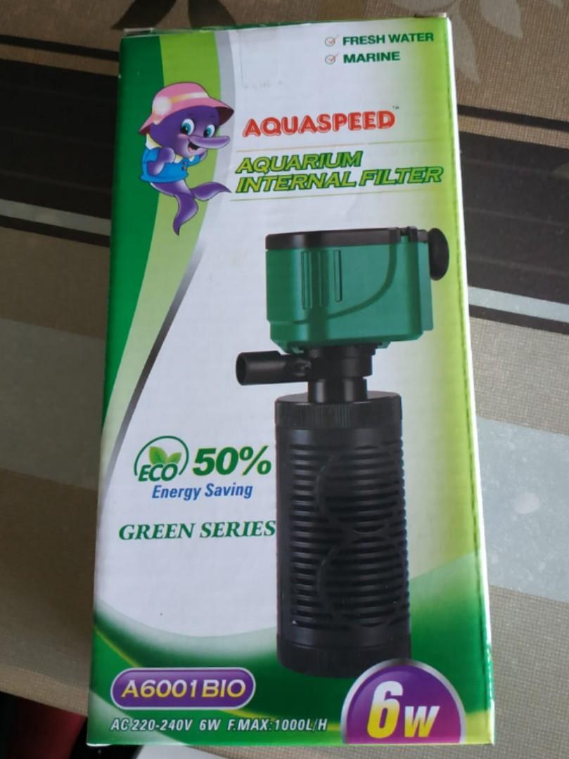Aquaspeed Aquarium Internal Filter, Pet Supplies, Homes & Other Pet