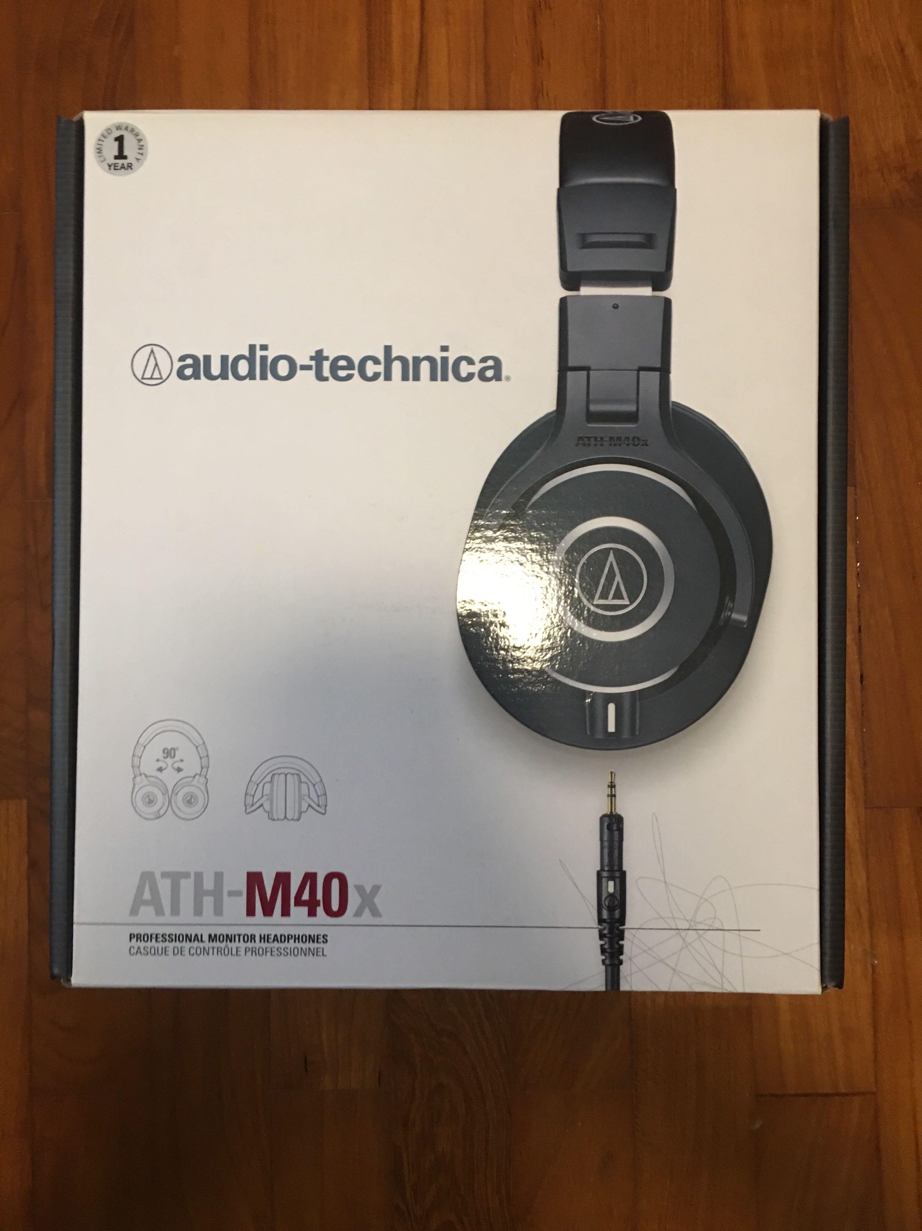 audio technica m40x specs
